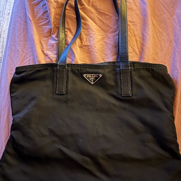 Prada Charcoal Nylon Tote - Picture 13 of 15